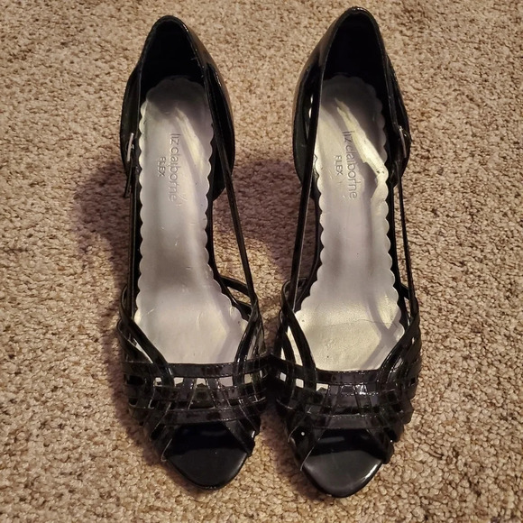 Liz Claiborne Flex Puzzle Heels Shoes 8.5 M - Picture 3 of 11